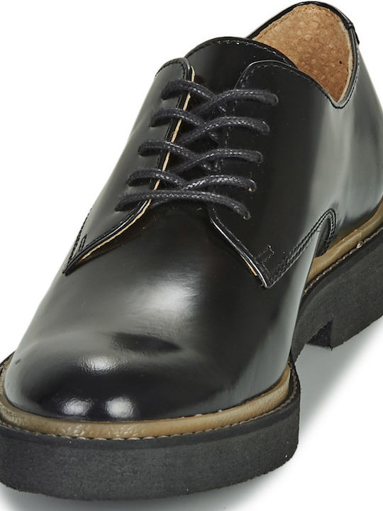 Oxfork Damen Derby in Schwarz Farbe