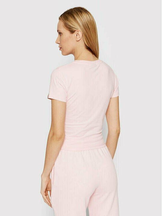 Ellesse Vikins Women's Athletic Crop T-shirt Pink