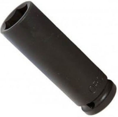 Force Socket Pneumatic Hex Long with Square Drive 1/2" Diameter 17mm