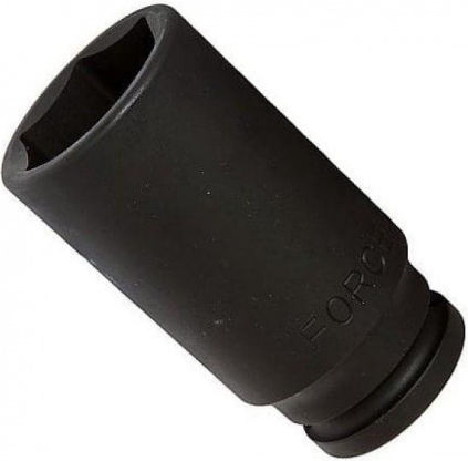 Force Socket Pneumatic Hex Long with Square Drive 1" Diameter 25mm