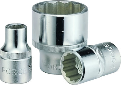 Force Socket Phillips with Square Drive 1/2" Diameter 24mm