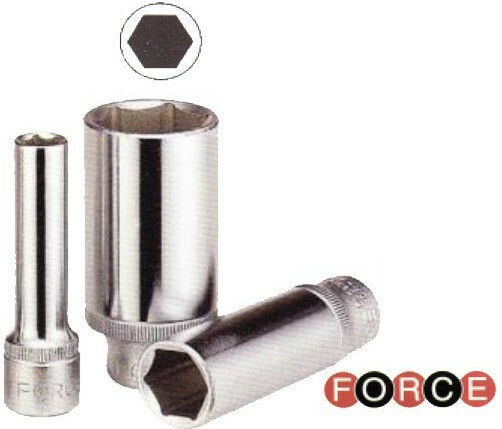 Force Socket Hex Long with Square Drive 3/8" Diameter 20mm