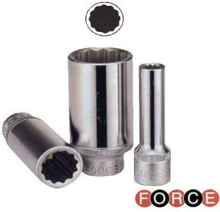 Force Nuss Mehrzahn Spritzfilter Wasserhahn mit Vierkant-Antrieb 3/8" Durchmesser 21mm 1Stück