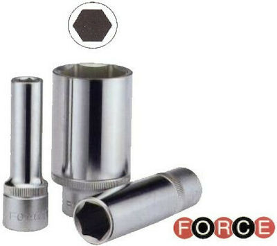 Force Nuss Mehrzahn Spritzfilter Wasserhahn mit Vierkant-Antrieb 1/2" Durchmesser 18mm 1Stück