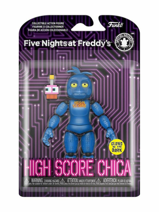 Funko Action Figures High Score Chica Glows in the Dark