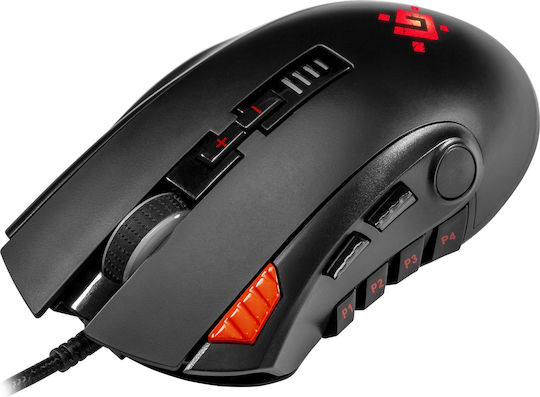 Defender GM-917 RGB Геймърска Мишка 12000 DPI Черен