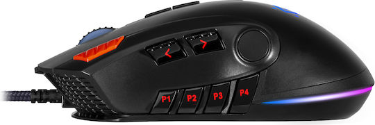 Defender GM-917 RGB Геймърска Мишка 12000 DPI Черен