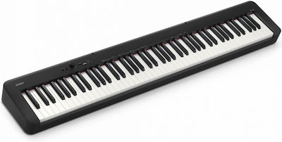 Casio Ηλεκτρικό Stage Πιάνο CDP-S110 Με Βάση Και Τροφοδοτικό Set με 88 Βαρυκεντρισμένα Πλήκτρα και Σύνδεση με Ακουστικά και Υπολογιστή Black