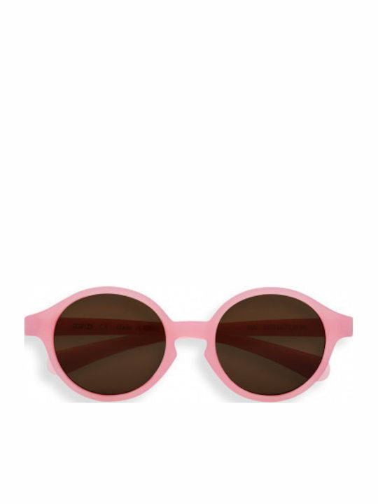 Izipizi D Oval Kids Sunglasses with Polarized Lens Hibiscus Rose for 3-5 Years