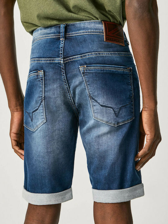 Pepe Jeans Herrenshorts Jeans Blau