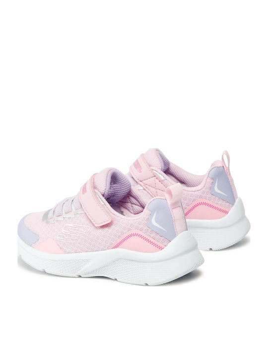 Microspec Kinder Sneakers mit Klettverschluss Rosa