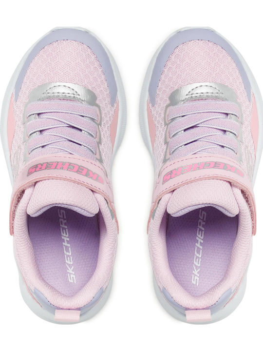 Microspec Kinder Sneakers mit Klettverschluss Rosa
