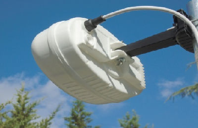Mistral Magic Panel Outdoor TV Antenna (with power supply) White Connection via Coaxial Cable