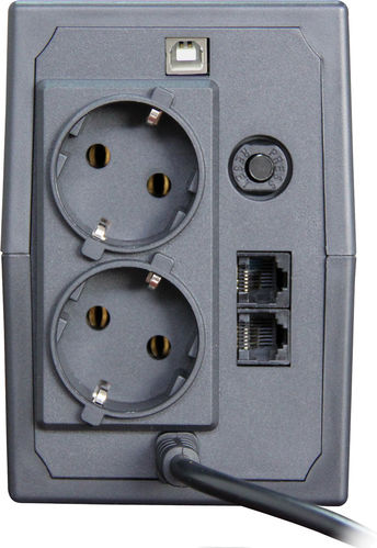 Orvaldi ID800CH USV 800VA 480W mit 2 Schuko Steckdosen