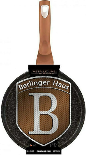Berlinger Haus Metallic Line Κρεπιέρα από Αλουμίνιο με Επίστρωση από Πέτρα Rose Gold Collection 25cm