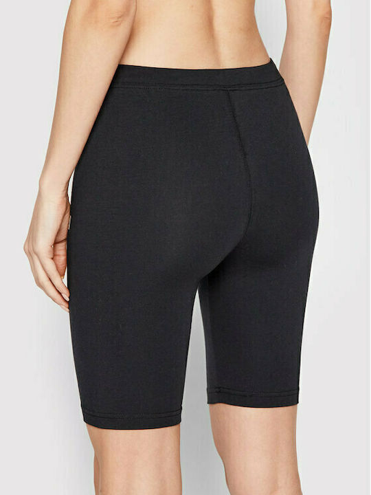 Granito Frauen-Set mit Fahrrad Leggings Hochgeschnitten Schwarz