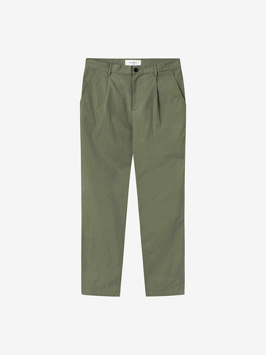 Les Deux Men's Trousers Chino Green