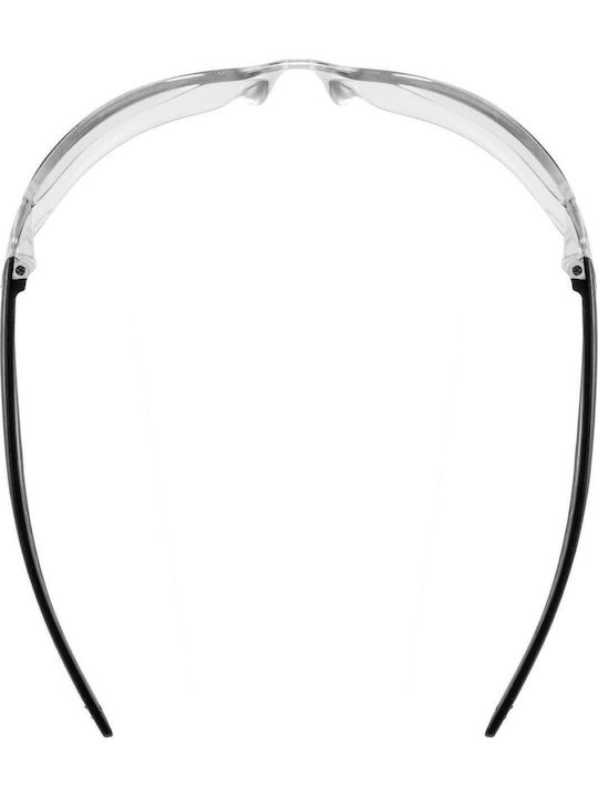 Uvex Sportstyle 204 Ανδρικά Γυαλιά Ηλίου με Διάφανο Κοκκάλινο Σκελετό και Διάφανο Φακό S5305259118