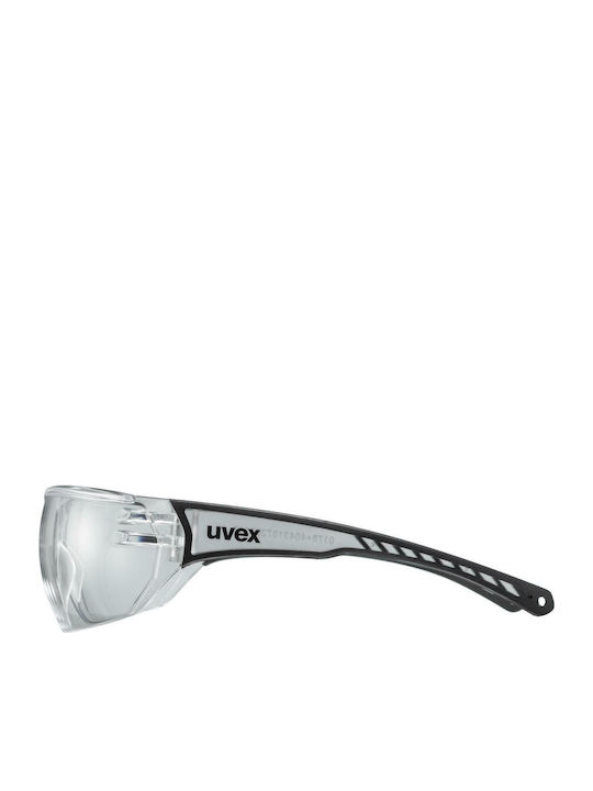 Uvex Sportstyle 204 Ανδρικά Γυαλιά Ηλίου με Διάφανο Κοκκάλινο Σκελετό και Διάφανο Φακό S5305259118