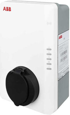 Abb Terra AC Wandmontiert Dreiphasig Elektroauto-Ladestation 22kW Typ 2 (148485)