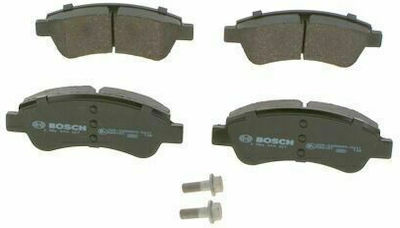 Bosch Σετ Τακάκια Εμπρός 4τμχ για Citroen Berlingo / C4 / DS-3 / Xsara - Peugeot 207 / 208 / 301 / 307