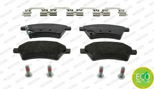 Ferodo Brake Pad Front 4pcs for Fiat Sedici Suzuki SX4