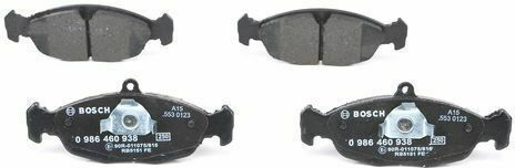 Bosch Brake Pad Front 2pcs for Daewoo Lanos Opel Corsa / Astra Chevrolet / Daewoo / Opel / Jaguar / Saab