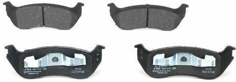 Bosch Σετ Τακάκια Πίσω 2τμχ για Mazda 2 Chrysler / Jeep