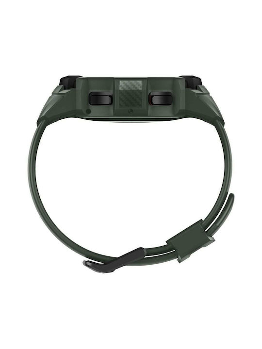 Spigen Rugged Armor Pro Silicone Case Military Green for Galaxy Watch 4 Classic 46mm