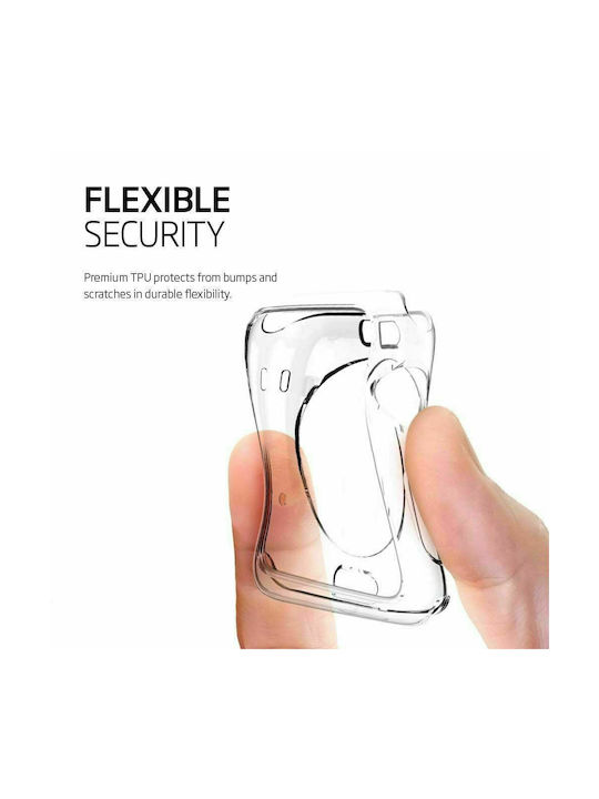 Spigen Liquid Crystal Θήκη Σιλικόνης σε Διάφανο χρώμα για το Apple Watch 45mm