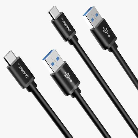 Dudao L5G USB Typ-C Kabel USB 2.0 männlich - USB-A Schwarz 1m L5G-BLACK