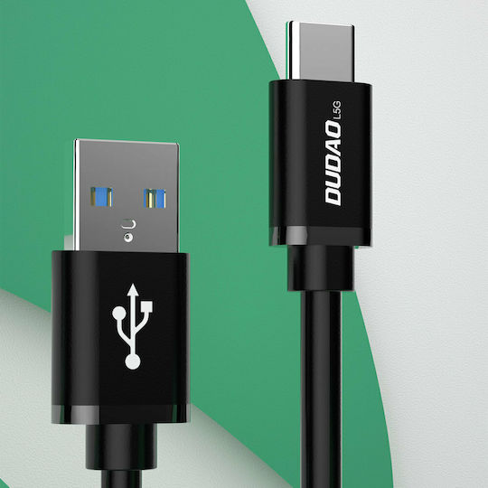 Dudao L5G USB Typ-C Kabel USB 2.0 männlich - USB-A Schwarz 1m L5G-BLACK