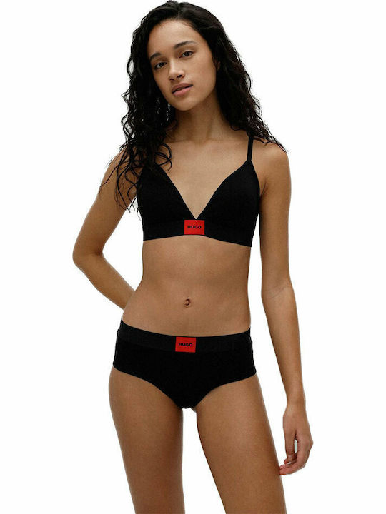 Hugo Women's Bralette Bra Black