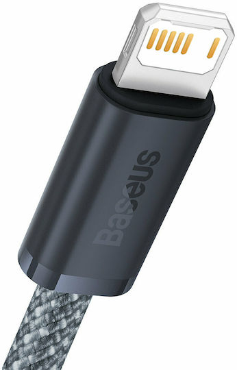 Baseus Dynamic Braided USB-A la Cablu Lightning Gri 2m (CALD000516)