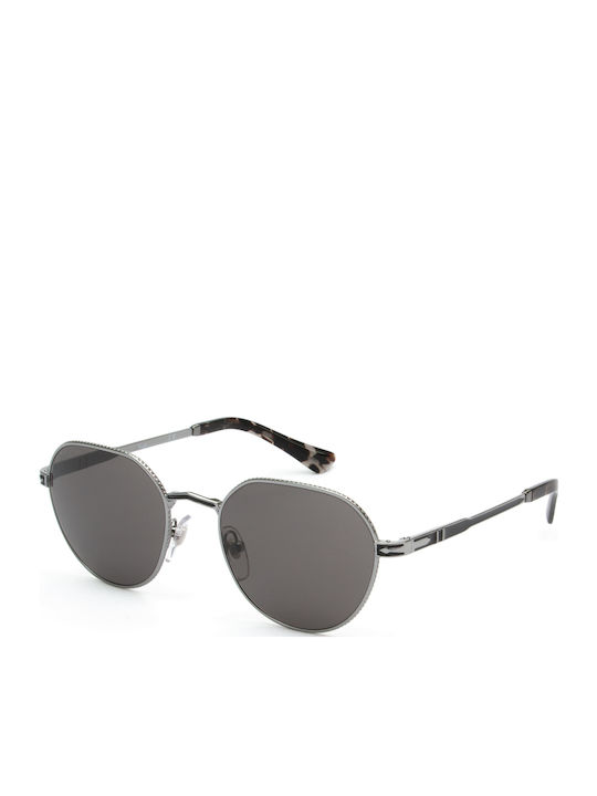 Persol Unisex Sunglasses With Brown Tartaruga Metal Frame And Grey Lens PO2486S 1110B1