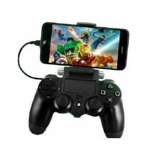 Dobe Mobile Phone Clamp Βάση Φόρτισης για 1 χειριστήριο PS4 Στήριξης Κινητού Μαύρη