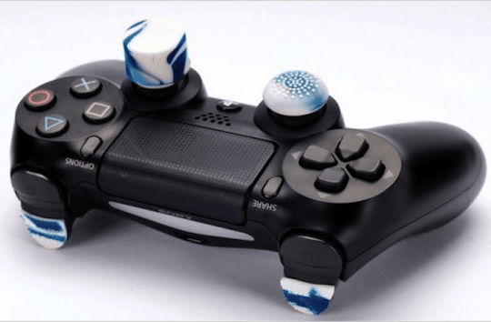 Gioteck Thumb Grips Χειριστηρίου για PS4 σε Μαύρο χρώμα