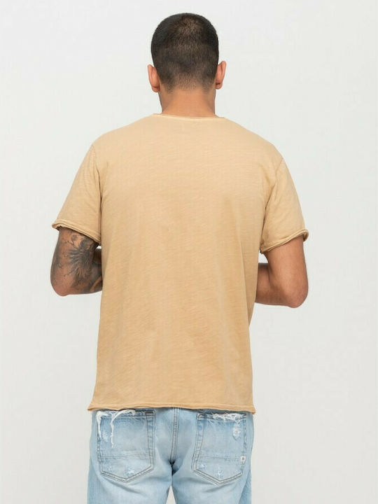 Staff Men's Short Sleeve T-shirt Beige