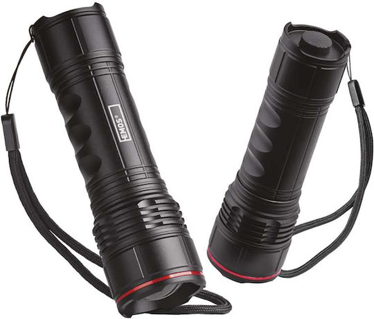 Emos Taschenlampe LED IP44 mit maximaler Helligkeit 500lm Schwarz