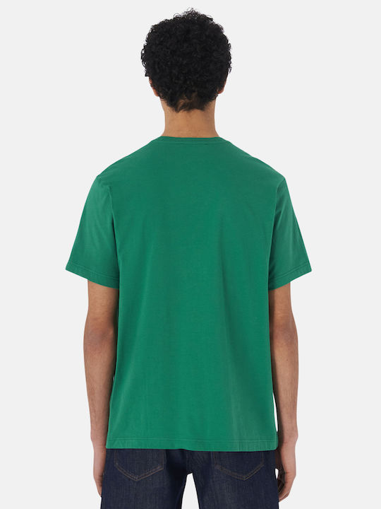 Trussardi T-shirt Bărbătesc cu Mânecă Scurtă Verde