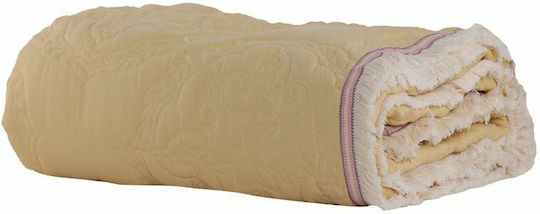 Nef-Nef Homeware Lola Μονό Yellow 160x220cm Nef-Nef Homeware Lola Μονό Yellow 160x220cm