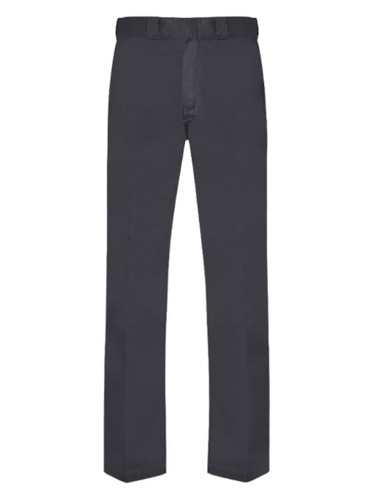Work Trousers Chino in Regular Fit Charcoal Grey