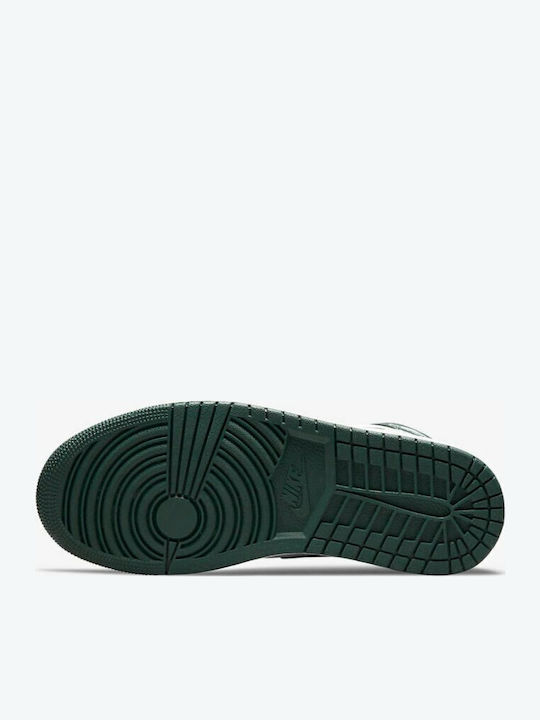 Air  1 Herren Stiefel Noble Green / Pollen / White