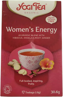 Yogi Tea Women's Energy Amestec de ierburi Produs organic 17 Pungi 30.6gr