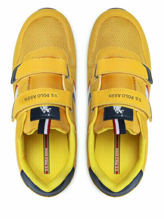 Παιδικά Sneakers με Σκρατς Κίτρινα