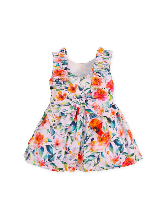 Tutto Piccolo Kids Dress Floral Sleeveless Pink