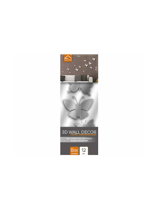 Διακοσμητικό Αυτοκόλλητο Τοίχου Butterflies 3D 3D Ango