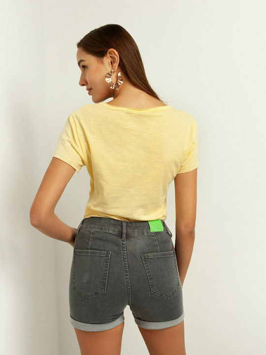 Toi&Moi Women's T-shirt Yellow