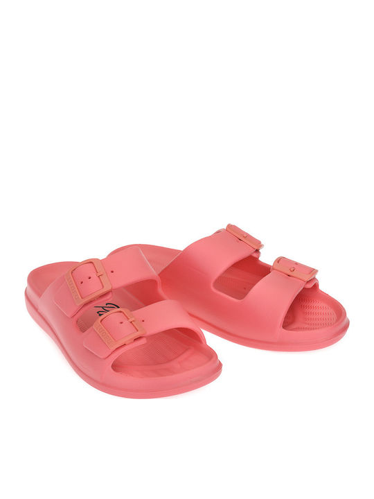 Flip Flops In Sandal Style In Fuchsia Colour