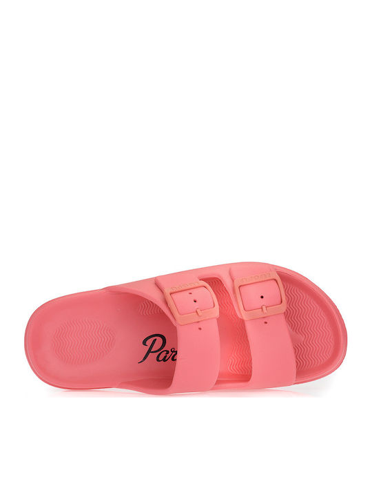 Flip Flops In Sandal Style In Fuchsia Colour